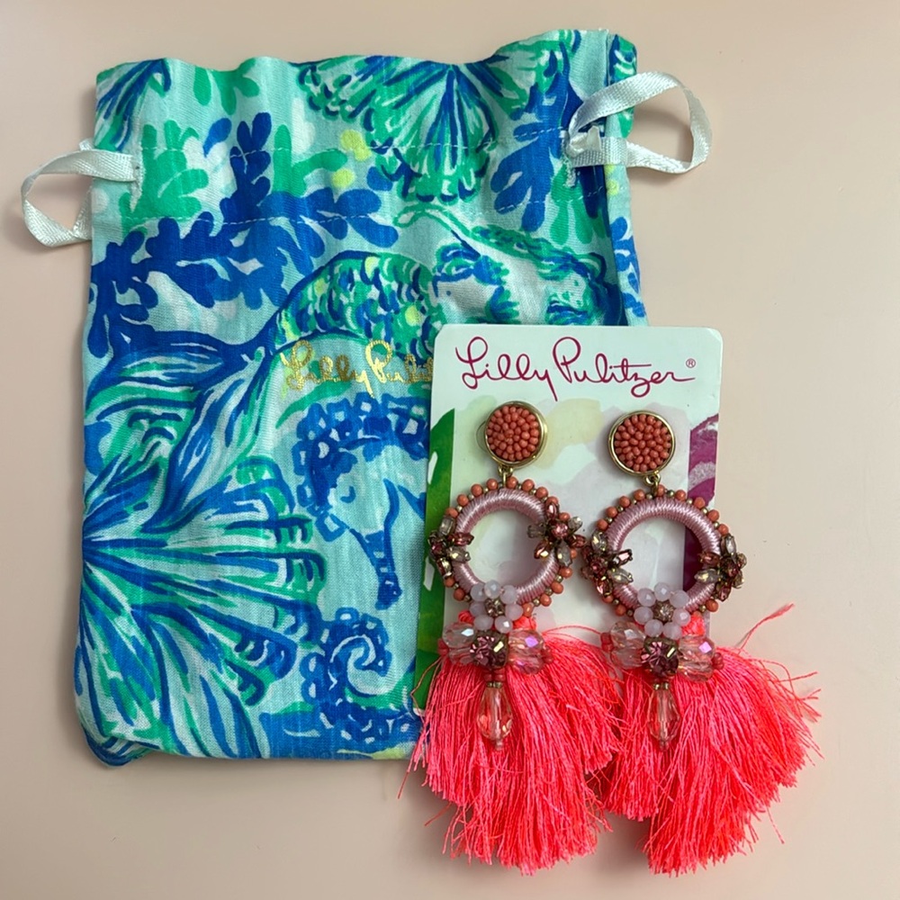 Lilly Pulitzer Paradise Petals Earrings